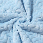 Load image into Gallery viewer, Fleece Infant Blanket, 30 x 40 in, Blue Color