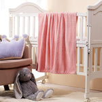 Load image into Gallery viewer, Fleece Infant Blanket, 30 x 40 in, Pink