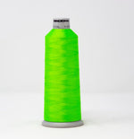 Load image into Gallery viewer, Fluorescent Bright Green -- Ref. # 1950 -- Polyneon Machine Embroidery Thread -- (#40 Weight) -- Various Sizes by MADEIRA®