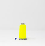 Load image into Gallery viewer, Fluorescent Yellow Color -- Ref. # 1823 -- Polyneon Machine Embroidery Thread -- (#40 / #60 Weights) -- Various Sizes by MADEIRA®