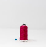 Load image into Gallery viewer, Fuchsia Pink Color, Classic Rayon Machine Embroidery Thread, (#40 / #60 Weights, Ref. 1110), Various Sizes by MADEIRA