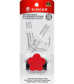 Load image into Gallery viewer, Heavy Duty Fabric Repair Hand Sewing Needles Kit (with Threads) by Singer®