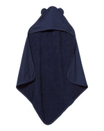 Load image into Gallery viewer, Baby / Toddler --- Hooded Towel with Ears, Navy
