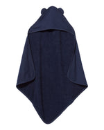 Load image into Gallery viewer, Baby / Toddler --- Hooded Towel with Ears, Navy