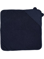 Load image into Gallery viewer, Baby / Toddler --- Hooded Towel with Ears, Navy
