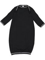 Load image into Gallery viewer, Infant Gown (100% Cotton), Black