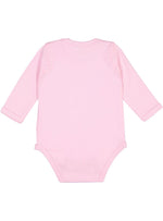 Load image into Gallery viewer, Baby Long Sleeve Bodysuit, 100% Cotton, Pink