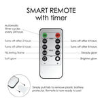 Load image into Gallery viewer, 6" Flameless LED Candle (with Remote Control), "Starry Night" by Vincent Van Gogh