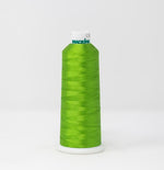 Load image into Gallery viewer, Lime Green Color, Classic Rayon Machine Embroidery Thread, (#40 / #60 Weights, Ref. 1049), Various Sizes by MADEIRA