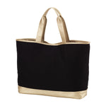 Load image into Gallery viewer, Cabana Tote (Black)