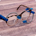 Load image into Gallery viewer, Magic Eyes, Clip-on Eyeglass Magnifier by Taylor Seville