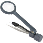 Load image into Gallery viewer, MagniGrip LED Lighted Magnifier with Tweezers, Ref. MG-88 by Carson