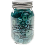 Load image into Gallery viewer, Buttons Mason Jars, Bali Blue
