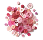 Load image into Gallery viewer, Buttons Mason Jars, Pink Grapefruit