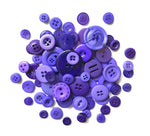 Load image into Gallery viewer, Buttons Mason Jars, Ultra Violet