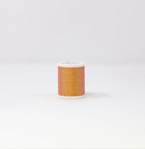 Melon Orange Color, Metallic Supertwist (Sparkling), Machine Embroidery Thread, (#30 Weight, Ref. 304), 1100 yd Spool by MADEIRA