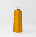 Load image into Gallery viewer, Military Gold Color, Classic Rayon Machine Embroidery Thread, (#40 / #60 Weights, Ref. 1025), Various Sizes by MADEIRA