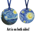 Load image into Gallery viewer, Keepsake Ornament, "Starry Night" by Vincent Van Gogh