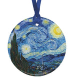 Load image into Gallery viewer, Keepsake Ornament, "Starry Night" by Vincent Van Gogh