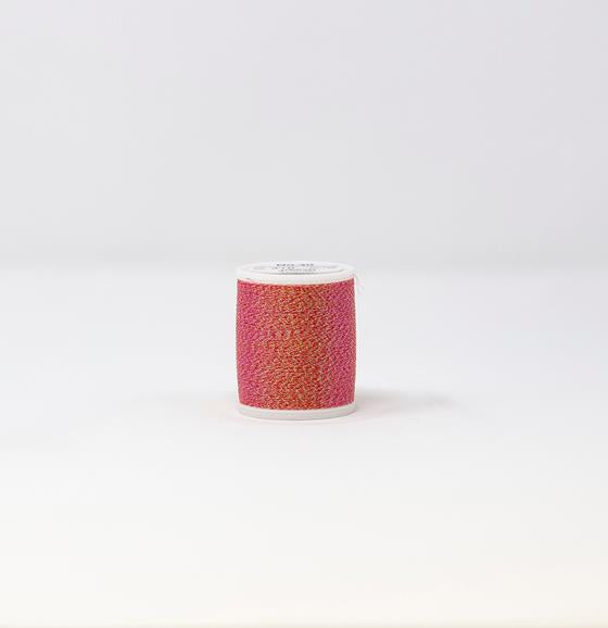 Peach Orange Color, Metallic Supertwist (Sparkling), Machine Embroidery Thread, (#30 Weight, Ref. 315), 1100 yd Spool by MADEIRA