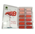 Load image into Gallery viewer, Pink Shade Colors: 1,100-yards Mini Snap Cones, Polyneon #40, Machine Embroidery Thread Collection, 12 units/pack by MADEIRA