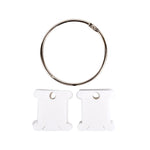 Load image into Gallery viewer, DMC® - Plastic Floss Bobbins with 2.5" Metal Ring