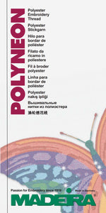 Load image into Gallery viewer, Color Card (Polyneon Polyester Embroidery Thread) by MADEIRA