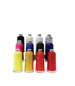 Load image into Gallery viewer, Popular Colors: 1,100-yards Mini Snap Cones, Polyneon #40, Machine Embroidery Thread Collection, 12 units/pack by MADEIRA