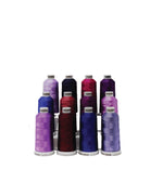 Load image into Gallery viewer, Purple Shade Colors: 1,100-yards Mini Snap Cones, Polyneon #40, Machine Embroidery Thread Collection, 12 units/pack by MADEIRA
