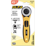 Load image into Gallery viewer, Quick-Change Rotary Cutter w/Dual Blade Guard, 45mm by OLFA