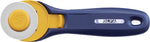Load image into Gallery viewer, Quick-Change Rotary Cutter (Navy), 45mm by OLFA