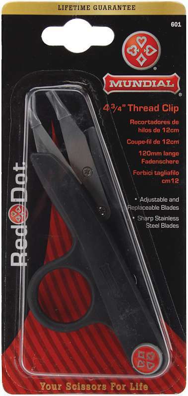 Red Dot Thread Clips   4.75"        MUNDIAL