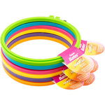 Load image into Gallery viewer, Round Plastic Deluxe HOOP-LA Embroidery Hoops (Various Sizes) by Susan Bates