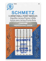 Load image into Gallery viewer, Home Sewing Machine (Jersey Ball Point Chrome Professional Grade) Needles (130/705 H SUK CF.), Various by SCHMETZ