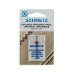 Load image into Gallery viewer, Home Sewing Machine Universal Twin Needles (130/705 H ZWI), Various by SCHMETZ