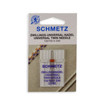 Load image into Gallery viewer, Home Sewing Machine Universal Twin Needles (130/705 H ZWI), Various by SCHMETZ