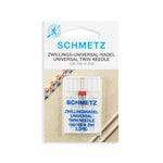 Load image into Gallery viewer, Home Sewing Machine Universal Twin Needles (130/705 H ZWI), Various by SCHMETZ