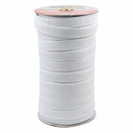 Load image into Gallery viewer, White Polyester Flat Non-Roll Elastic, 3/4in - Ref. 1NSS1102WHTE -- by Stretchrite®