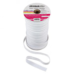 Load image into Gallery viewer, White Polyester Flat Non-Roll Elastic, 3/4in - Ref. 1NSS1102WHTE -- by Stretchrite®
