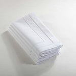 Load image into Gallery viewer, White Color Dinner Napkins (21" x 21") with Classic Swiss Dots