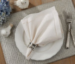 Load image into Gallery viewer, Ecru Color Dinner Napkins (22&quot; x 22&quot;) with Classic Hemstitch
