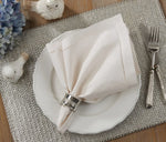 Load image into Gallery viewer, Ecru Color Dinner Napkins (22" x 22") with Classic Hemstitch