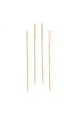 Load image into Gallery viewer, Gold Embroidery Needles, Sharp End, (Sizes 1-3-5) by DMC®
