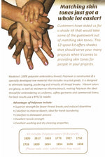 Load image into Gallery viewer, Skin-Flesh Tone Colors: 1,100-yards Mini Snap Cones, Polyneon #40, Machine Embroidery Thread Collection, 12 units/pack by MADEIRA