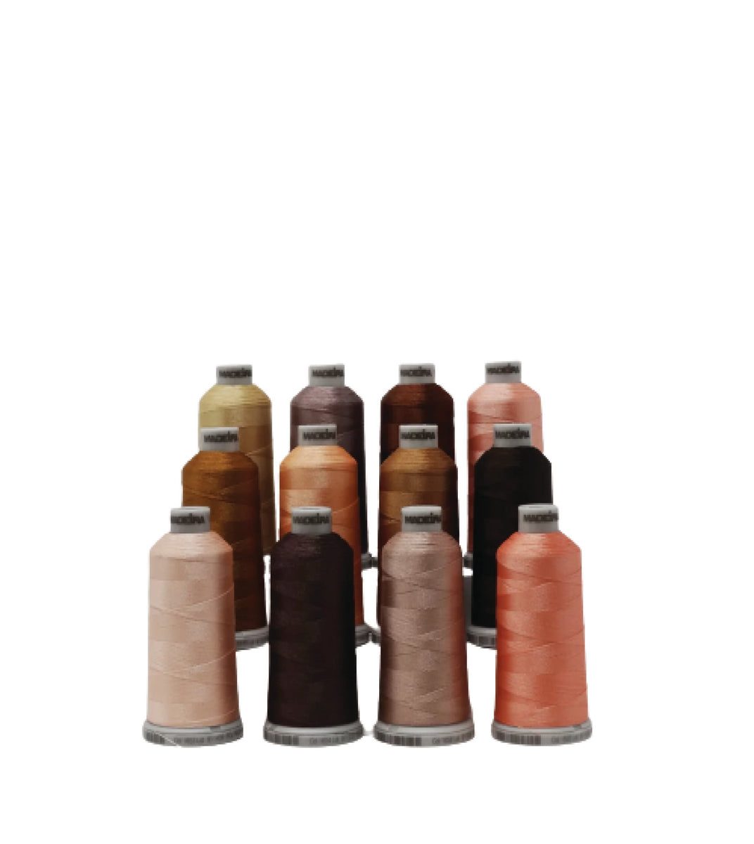 Skin-Flesh Tone Colors: 1,100-yards Mini Snap Cones, Polyneon #40