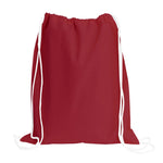Load image into Gallery viewer, Sport Drawstring Bag, 100% Cotton, Red Color