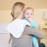 Load image into Gallery viewer, Embroidery Blanks, Stay - Dry Burp pads (5 pack), White Color by Green Sprouts