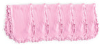 Load image into Gallery viewer, Sublimation Baby Burp Cloth with Ruffle Trim (Pink), 65% Polyester / 35% Cotton