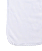 Load image into Gallery viewer, Sublimation Baby Burp Cloth with Scallop Trim (White), 65% Polyester / 35% Cotton