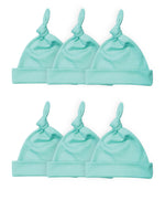 Load image into Gallery viewer, Sublimation Baby Knotted Beanie, (65% Polyester / 35% Cotton), Mint
